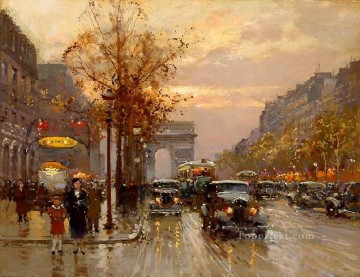 París Painting - yxj044fD impresionismo escenas parisinas